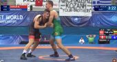 Pasaulio imtynių jaunių čempionate A.Lygnugarį sustabdė lenkas; I.Bukauską paskandino emocijos, tačiau varžovas padovanojo bilietą į paguodą (video) Pasaulio imtynių jaunių čempionate A.Lygnugarį sustabdė lenkas; I.Bukauską paskandino emocijos, tačiau varžovas padovanojo bilietą į paguodą (video)