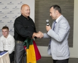 LIF garbės prezidentas Rimantas Bagdonas ir LIF prezidentas Darius Čepauskas