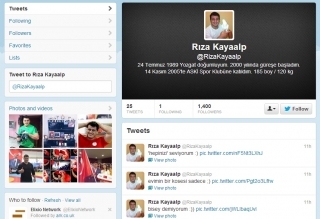 R.Kayaalpo paskyra Twiteryje