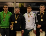 71 kg iš kairės: Titas Kerševičius (II v.), Ramūnas Dagys (I v.), Ričardas Ivanovas ir Darius Gudmonas (III v.)