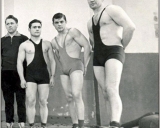 Iš kairės: P. Abelkis, K. Bertulis, A. Limantas, J. Gudaitis