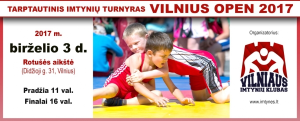 2017 Skelbimas Vilnius Open